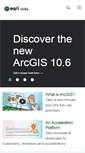 Mobile Screenshot of esriindia.com